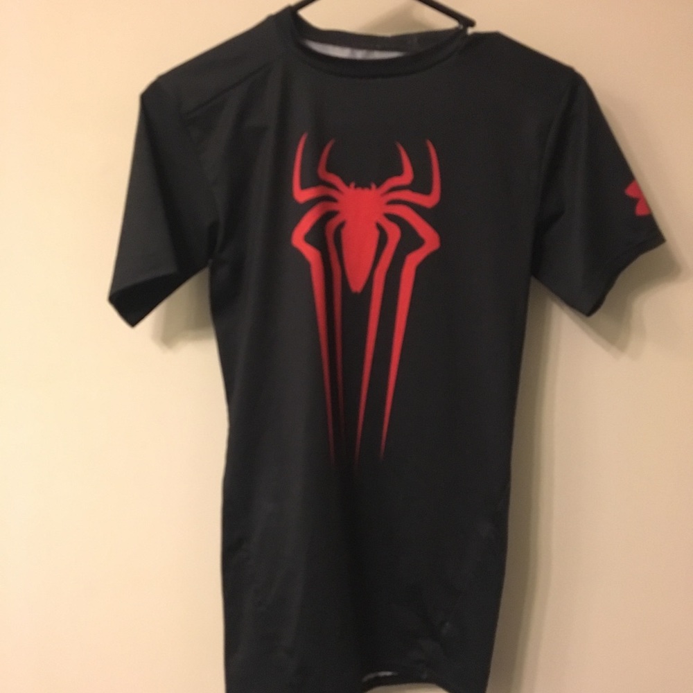 Under Armour Heatgear Spider-Man size S
